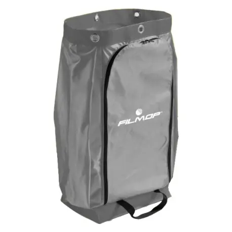 Sac en toile plastifiée étanche 120L gris/Neutre