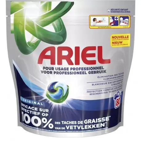 Lessive pods ARIEL All in 1 régulier 80 doses - Sachet