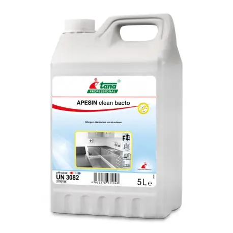 Détergent désinfectant sols&surfaces APESIN CLEAN BACTO- Bidon 5L