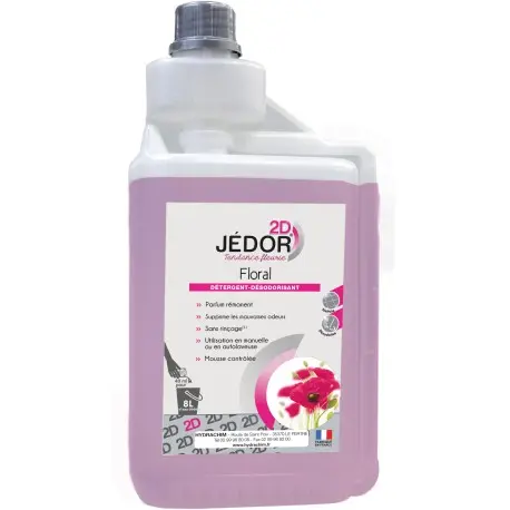JEDOR 2D Détergent surodorant - Bidon doseur 1L
