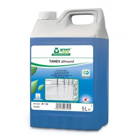 Détergent dégraissant 4en1 écolabel TANEX ALLROUND-Bidon 5L