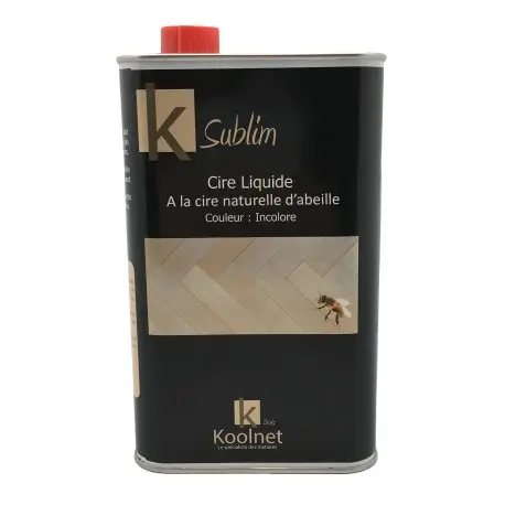 Cire liquide à la cire d'abeille KSUBLIM - Bidon 1L
