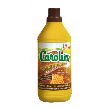 Nettoyant multi-usages parquet classique CAROLIN - Bidon 1L