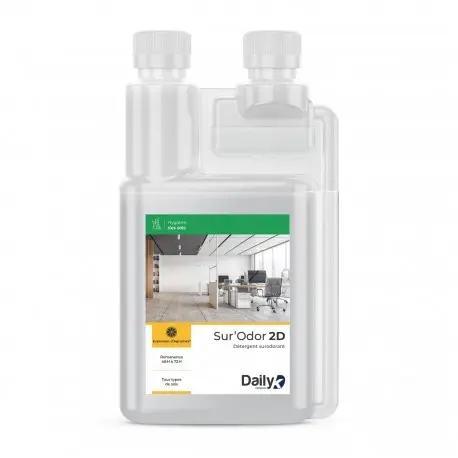 Détergent surodorant Sur’Odor 2D DAILYK - Flacon 1L doseur