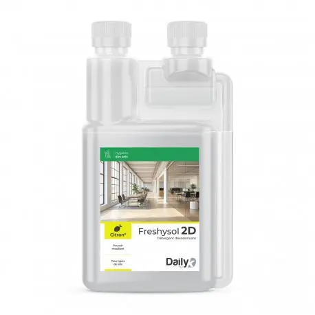 Détergent désodorisant FRESHYSOL 2D DAILYK START - Bidon doseur 1L