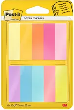 Post-it Marque-page Page Marker, papier, étroit, pack de 10