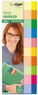 sigel Marque-page repositionnable Multicolor, 50 x 15 mm
