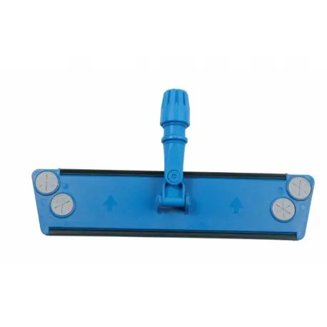 Support trapèze bleu velcro ABS 40 cm