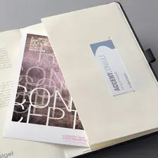 sigel Buchkalender Conceptum, DIN A5, immerwÃ¤hrend, schwarz