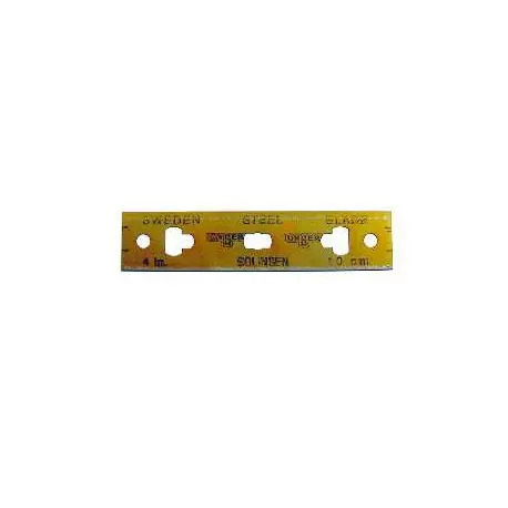 Lames de rechange TRIM 10cm (0.2mm)- Etui plastique de 25 lames
