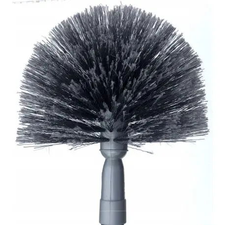 Balai tête de loup 1/2 ronde fibre vinyle