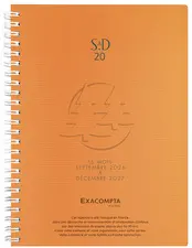 EXACOMPTA Agenda de bureau SAD 20S, 2026/2027, 16 mois
