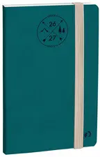 QUO VADIS Agenda PLANNING 21 SD, 2026/2027, 16 mois, vert