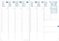 QUO VADIS Agenda PrÃ©sident SD 2026/2027, 16 mois, vert