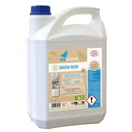 RESPECT'HOME Savon noir liquide ECOCERT - Bidon 5L