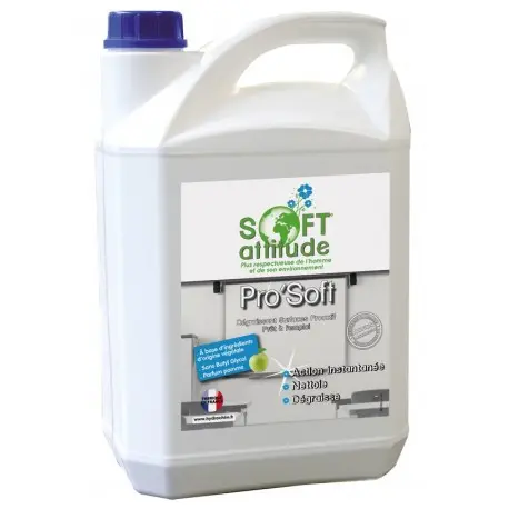 Dégraissant surfaces proactif SOFT ATTITUDE -PRO'SOFT-1058-5L