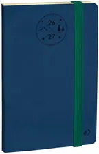 QUO VADIS Agenda Affaires SD, 2026/2027, 16 mois, bleu denim