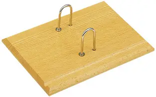 Wonday Socle pour bloc Ã©phÃ©mÃ©ride, en bois clair