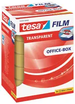 tesa Film Ruban adhésif, 12 mm x 10 m, transparent