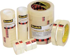 Scotch Ruban adhésif 550, transparent, 15 mm x 66 m, film