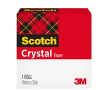 Scotch Ruban adhésif Crystal Clear 600, 19 mm x 33 m, 7+1