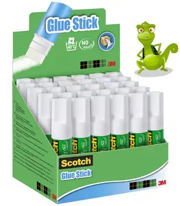 3M Scotch Bâton de colle standard, 8 g, présentoir