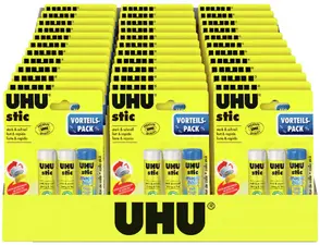 UHU Présentoir scolaire: colle stic + stic Magic