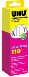 UHU Recharde de colle Low Melt, 125 g, transparent