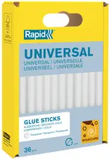 Rapid Bâton de colle universel transparent, diamètre: 7 mm