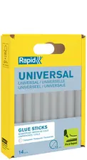 Rapid Bâton de colle universel transparent, diamètre: 12 mm