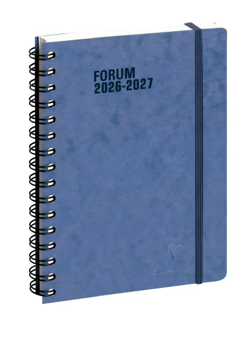 Agenda Forum Office Age Bag 15 x 21 cm Journalier Août 2026 à Juillet 2027 - Couleurs assorties
