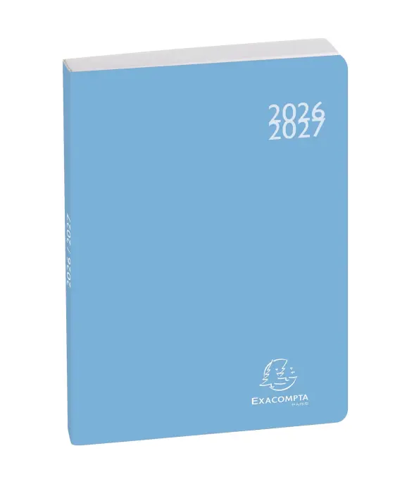 Agenda Forum Office Soft Harmony 15 x 21 cm Journalier Août 2026 à Juillet 2027 - Coloris aléatoire