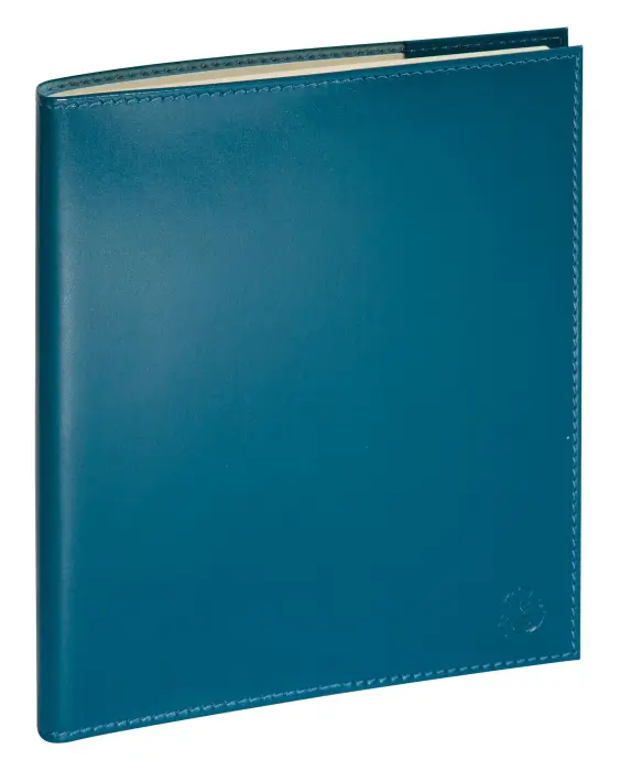 Agenda de bureau Eurotime 18 Volga 15 x 17 cm Semainier Janvier à Décembre 2027 - Couleurs assorties
