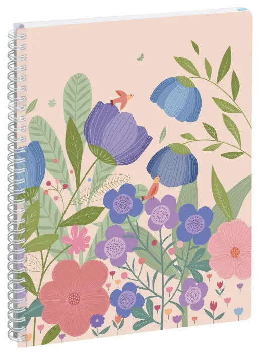 Agenda de bureau EasyTime 27S spiralé Mini Labo 21 x 27 cm Semainier Janvier à Décembre 2027 - Visuel - New