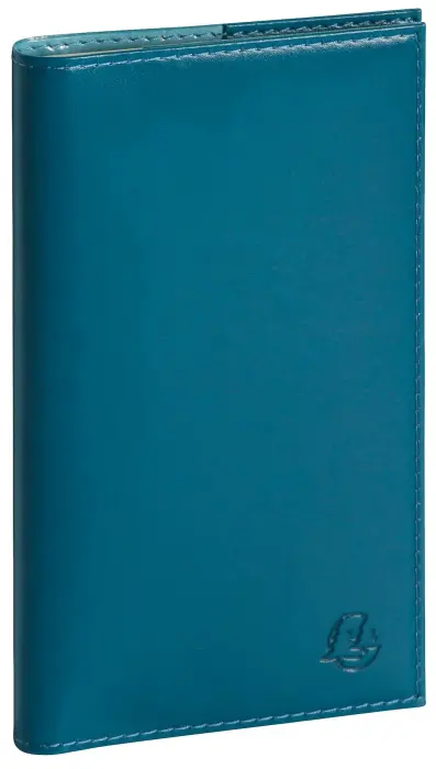 Agenda de poche Eurotime 16S spiralé Volga 9 x 16 cm Semainier Janvier à Décembre 2027 - Couleurs assorties