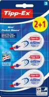 Tipp-Ex Roller correcteur Mini Pocket Mouse, 5 mm x 6 m, 2+1