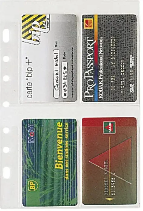 Recharge Exatime 21 - Pochettes cartes de visite