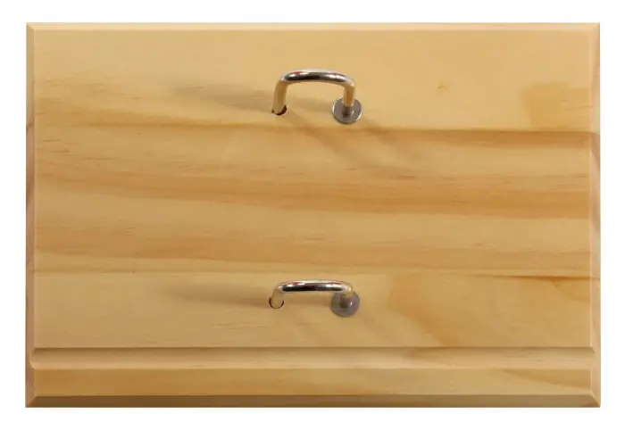 Socle en bois pour Bloc-pratic - Marron clair