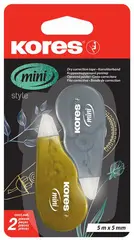 Kores Rouleau correcteur jetable "Mini Metallic Style