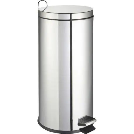 Poubelle 12L à pédale Inox
