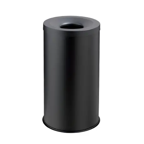 Poubelle ignifugée métallique 30L