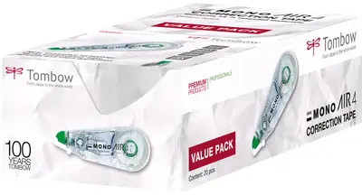 TOMBOW Rouleau correcteur "MONO air", présentoir de 20