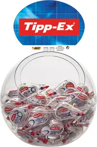 Tipp-Ex Rouleau correcteur mini Pocket Mouse, bonbonne de 60