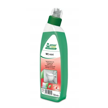 Gel WC nettoyant parfumé Ecolabel WC MINT-Flacon 750 ml
