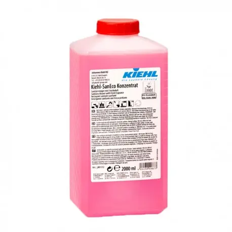 Nettoyant sanitaires Ecolabel SanEco concentré - Ct 3x 2L