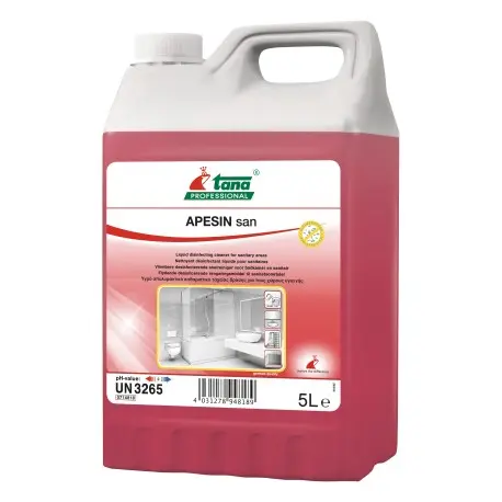 Nettoyant détartrant désinfectant sanitaires APESIN SAN-Bidon 5L