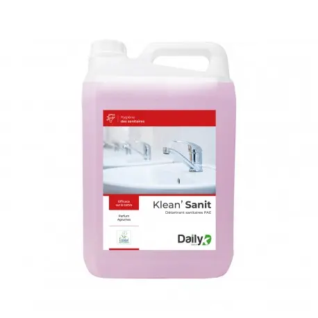 KLEAN'SANIT Détartrant PAE ECOLABEL DAILYK GREEN - 5L