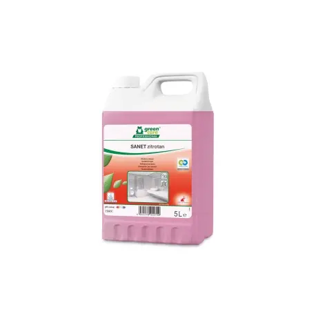 Nettoyant sanitaires écolabel SANET ZITROTAN - Bidon 5L