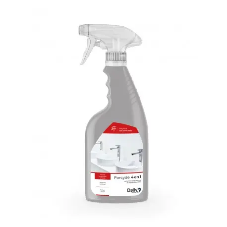 Détartrant désinfectant désodorisant FORCYDE 4en1 DAILYK- Spray 750ml