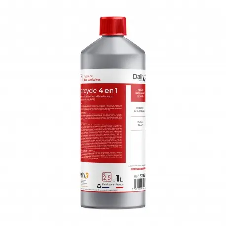 Détartrant désinfectant désodorisant FORCYDE 4en1 DAILYK- Bidon 1L
